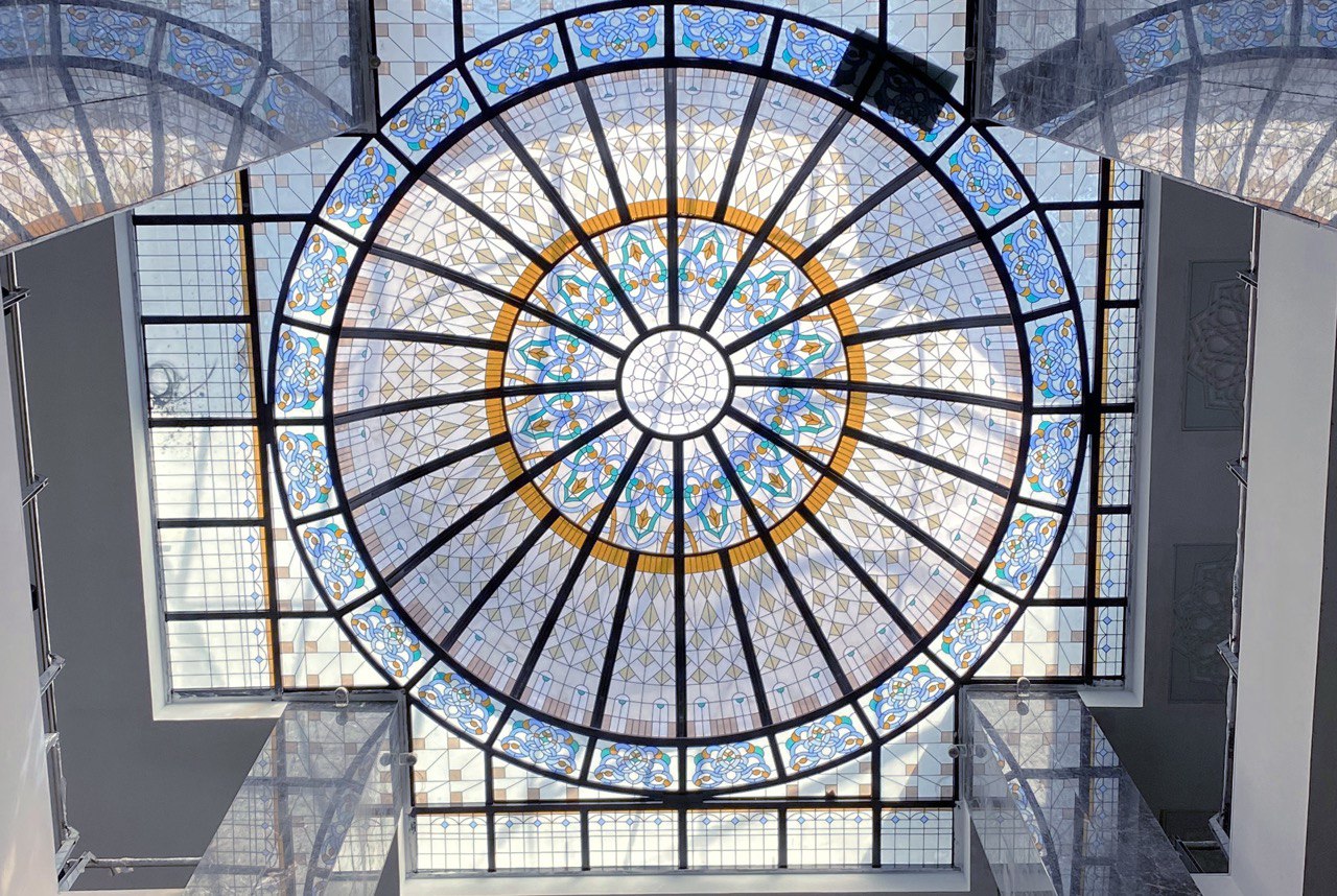 Stained Glass Skylight Project - Sina Shopping Center of Hamdan