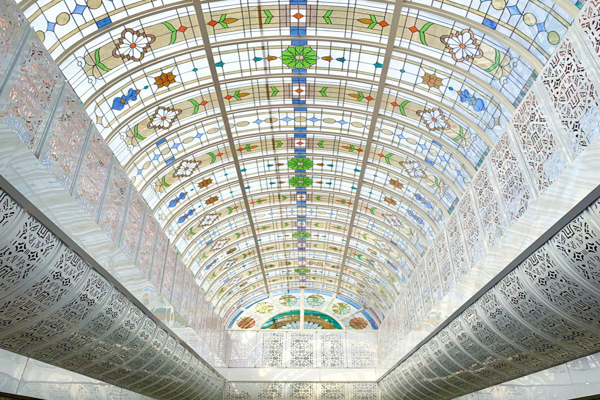Glass Ceiling Project - Tehran Bazaar Hakim Hashemi Gold Mall