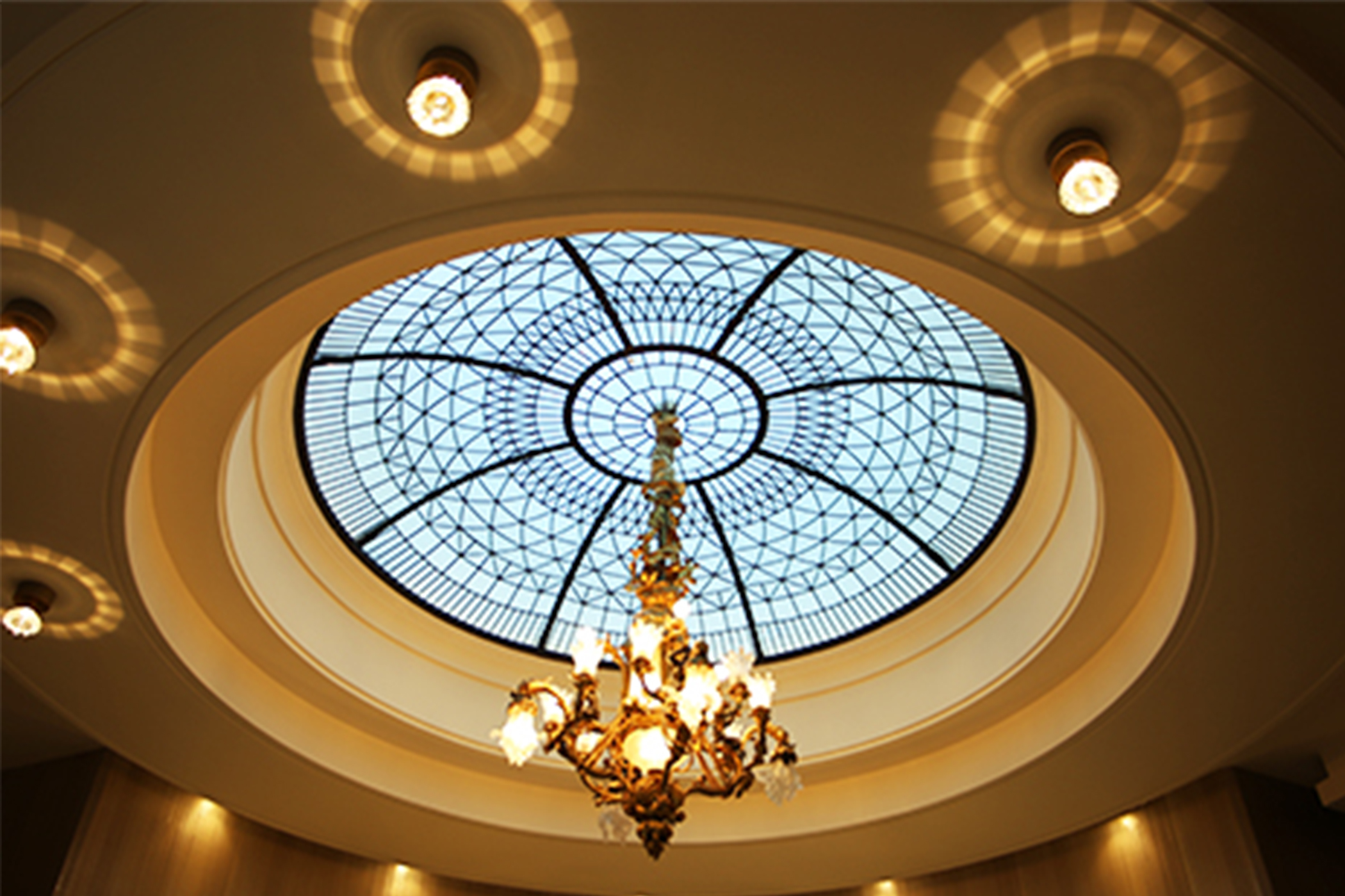 Stained Glass Dome Shakhes