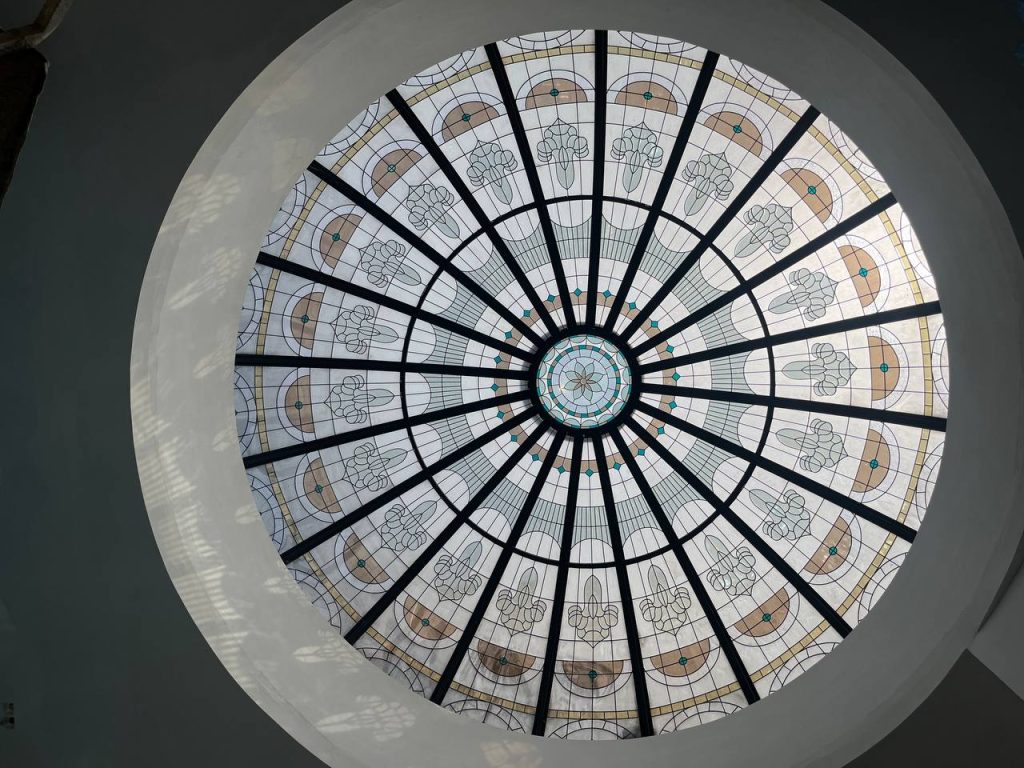Stained Glass Dome of the Mountain Villa