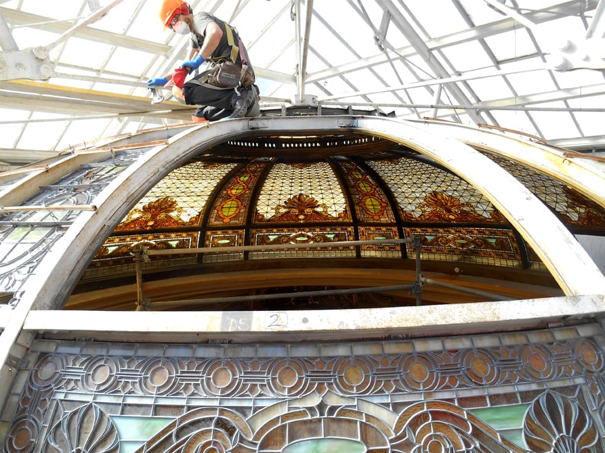 How to Build a Stained Glass Dome