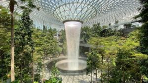 Glass dome