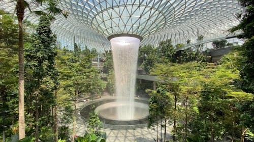 Glass dome