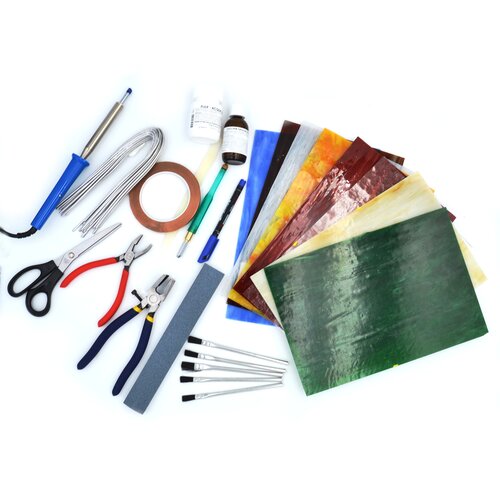 Tools used in stained glass art